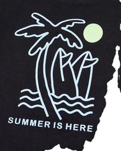 Cómoda camiseta de moda para niños, ropa informal de algodón suave, Elegante ropa diaria de verano, Top de moda - Product Image 5