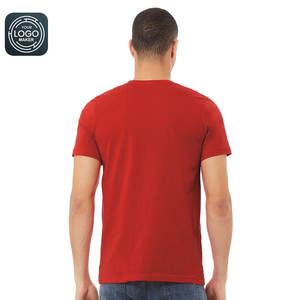 Camiseta de algodón de alta calidad, camiseta personalizada con logotipo de espuma en 3D, camisetas de manga corta Unisex para hombre - Product Image 3