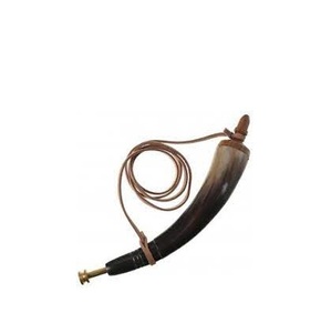 Corne en poudre avec couvercle en bois et boutons, style naturel, pour le travail, pour objets décoratifs de maison en solde - Product Image 4