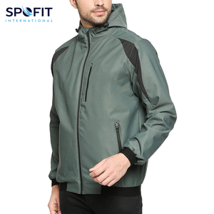 Chaqueta Softshell de lona ligera Unisex con logotipo personalizado, precio de fábrica, a prueba de viento, impermeable para deportes de invierno al aire libre - Product Image 4