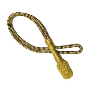 Cordón de vestir para el vestido, para la venta, con nudo de sable de color dorado y negro - Product Image 1