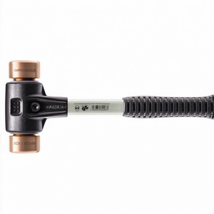 SIMPLEX Soft-Faced <b>Hammer</b> with Hard Fiberglass 330mm Length 40mm Head Diameter Copper Sleeve HALDER - Product Image 3