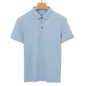 T-shirt Polo Professionnel Haut de Gamme Personnalisable OEM avec Logo, Absorbant l'Humidité, Séchage Rapide, Sans Repassage, Vierge pour Broderie - Product Image 1