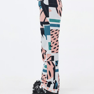 Waterproof Womens Ski <b>Pants</b> Custom Fit With OEM Manufacturing <b>Thermal</b> Lining Logo Printing And Labeling Services - Product Image 4