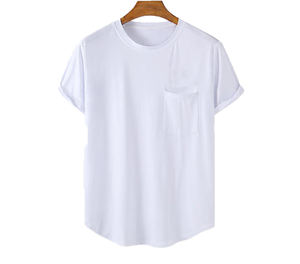 Taille personnalisée OEM Logo imprimé chemise hommes en gros t-shirt manches courtes taille et couleur personnalisées - Product Image 5