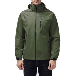 Chaqueta Softshell de Alta Calidad con Logotipo Personalizado, Cuello Alto, para Hombre, Otoño/Invierno, Resistente al Viento, Transpirable y Ecológica, Ropa Exterior Informal - Product Image 5