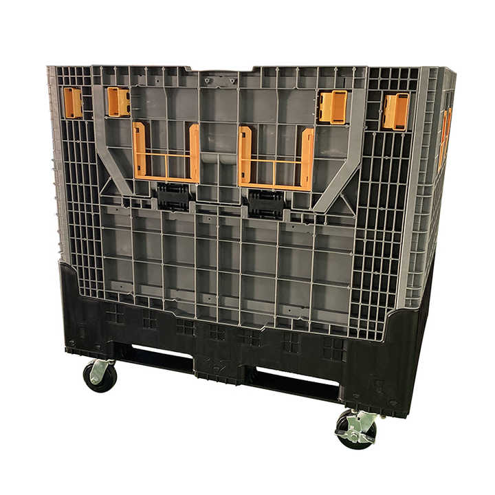 Recyclable and Reusable Folding Plastic Pallet Container Pallet Box for ...
