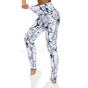 Leggings de Yoga para Mujer, Sublimados, Diseño Único, Cintura Elástica, Alta Calidad, Transpirables, de Secado Rápido, Nueva Llegada, Gran Venta - Product Image 4