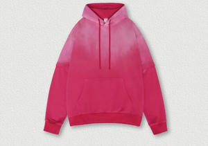 HAUTE QUALITÉ Logo Personnalisé Oversize 380GSM Faux deux-pièces Streetwear Blank Pullover Acid Wash Hoodie & Sweatshirts - Product Image 6