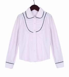 Ensemble d'uniformes de l'école primaire de maternelle avec polos, pantalons longs, vestes de chemises d'école vietnamienne - Product Image 5
