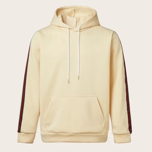 Nueva Sudadera con Capucha de Moda para Hombre, Estilo Urbano, Otoño e Invierno, Casual, con Costuras de Cinta, Mangas Largas - Product Image 1