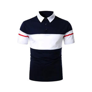 La mejor calidad Slim Fit 100% algodón hombres Polos logotipo personalizado de talla grande verano hombres Polo camisa - Product Image 4