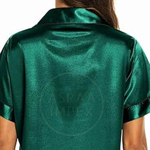 ชุดนอน2ชิ้นสำหรับผู้หญิงชุดกางเกงขาสั้นระบายอากาศได้ดีเหมาะกับทุกฤดูกาล - Product Image 6