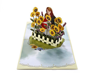 Wholesale Creative Gift Custom 3D Popup Greeting Card for Mother's Day in New Design 2025 - Product Image 1