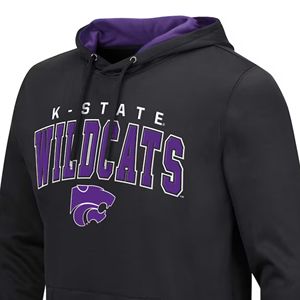 Sudadera con capucha negra sólida de invierno de la Universidad de Kentucky con el logotipo de los Wildcats morados forrado y bordado Official Fan Gear - Product Image 3
