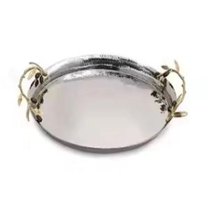 ถาดอลูมิเนียมเสิร์ฟอาหารโรงแรมทำจากโลหะสแตนเลสเงางามทันสมัยและเป็นมิตรต่อสิ่งแวดล้อมขนาด1980วินาที - Product Image 2