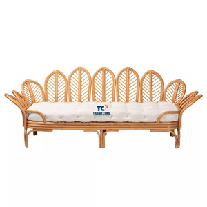 Conjunto de muebles de mimbre y mimbre de lujo moderno al por mayor, sofá hecho a mano, Marco para el hogar, sala de estar y comedor para uso en sala de estar - Product Image 1