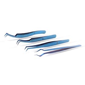 Pinzas para Pestañas de Acero Inoxidable con Logotipo Personalizado Gratuito, Venta al por Mayor, Alta Calidad, Probadas a Mano, Embalaje Personalizado - Product Image 1