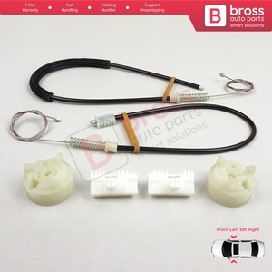 Kit de réparation de lève-vitre BWR5189+BWR5190 avant gauche ou droit pour Saxo S0 S1 1996-2003 5 portes 9221H2 9222H4 - Product Image 6