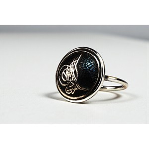 Minimalist Turkish 925 <b>Sterling</b> <b>Silver</b> Handmade <b>Adjustable</b> Engagement Wedding Anniversary Party <b>Ring</b> Rhodium Plated Trendy Third - Product Image 4