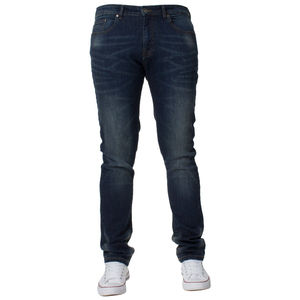 Confortable hommes jean Denim pantalon tenue décontracté Durable Style quotidien jambe droite vêtements à la mode pour le travail et les voyages - Product Image 1