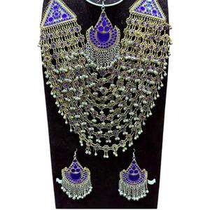 Latest Design Top Trendy Bridal & Party Wear Customized <b>Jewellery</b> for Sale Hand Made Bridal Afghan <b>Jewellery</b> Sets for Ladies - Product Image 1