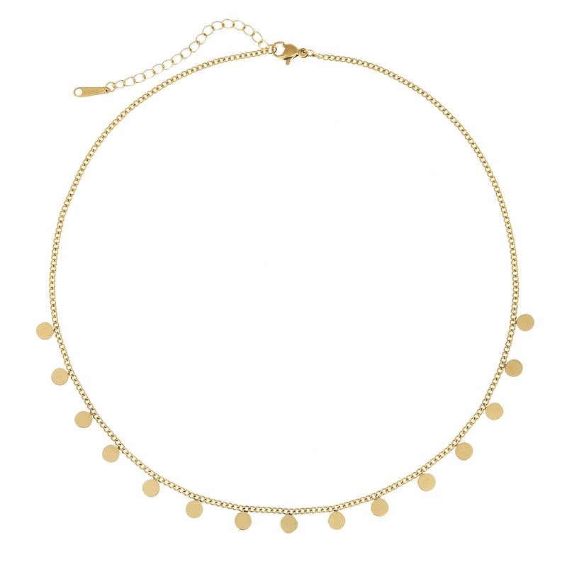 Trendy Minimalist Jewelry Round Pieces Tassel