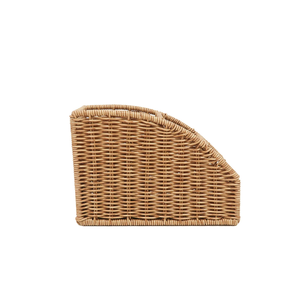 Organisateur de table en rotin à 3 compartiments, boîte de rangement tissée à la main, décoration de maison naturelle écologique, vente en gros en provenance du Vietnam - Product Image 3