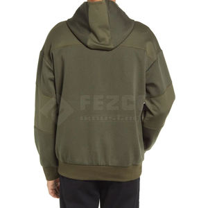 Pull à capuche en coton et polyester pour hommes, sweats à capuche personnalisés, vente en gros de sweats à capuche pour hommes en polaire de haute qualité - Product Image 4