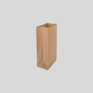 Bolsas de papel Kraft biodegradables impresas personalizadas Embalaje de alimentos fritos rápidos de grado de alta calidad Uso de supermercado ecológico de lujo - Product Image 1