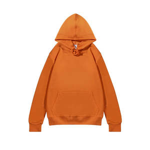 Pull à capuche lourd conçu sur mesure pour hommes Vêtements de sport à la mode avec motif uni teint pour l'automne - Product Image 4