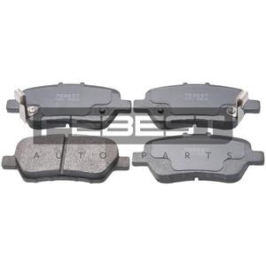 Pastiglie freno posteriori FEBEST (0301-RB2R) - Product Image 1