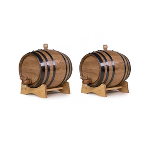 Barril de Vino Artesanal de Madera de la Mejor Calidad para Cerveza, Tamaño 1L, Precio Bajo - Product Image 1