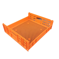 Plateau à pain de qualité alimentaire de sécurité personnalisé pour la boulangerie de supermarché-Empilable Location caisse en plastique 690x445x180mm