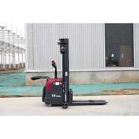 Chariot élévateur de haute qualité 1,5 tonne, mât de 3,5 m, charge utile 1,5T, frein électromagnétique, hauteur maximale 3,5 m pour chantier de construction, personnalisable