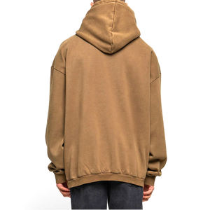 Wholesale Manufacturer Street Wear Custom Logo Acid Washed Winter Fleece Hoodies Men High Quality <b>Light</b> Weight in <b>Cheap</b> Price - Product Image 3