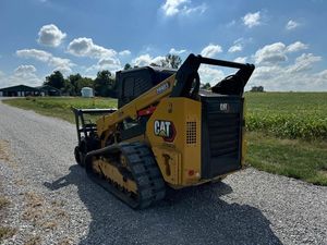 2022 Caterpillar 289D3 chargeuse compacte HM215 tête de paillis 220V machines de terrassement avec pompe moteur moteur boîte de vitesses - Product Image 3