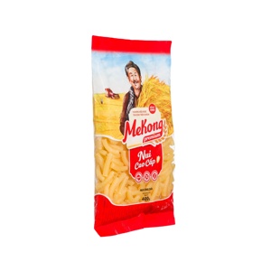 Premium Long Yellow Macaroni Pasta 400g Healthy <b>Wheat</b> Pasta Natural Ingredient Vietnam Factory Supplier OEM - Product Image 3