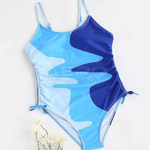 Traje de baño transpirable para mujer de calidad superior superventas logotipo personalizado 1 pieza superventas - Product Image 2