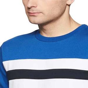 Sudaderas con Capucha de Diseño Moderno en Color de Contraste para Hombre, Cuello Redondo, Manga Larga, Felpa de Algodón, Fabricación Personalizada OEM - Product Image 3