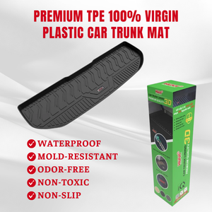 เสื่อท้ายรถโตโยต้าอินโนวากันน้ำได้ดีที่สุดเสื่อปูพื้นท้ายรถอุปกรณ์ตกแต่งภายในรถยนต์แผ่นรองท้ายรถกันน้ำกันฝุ่นกันสารเคมี - Product Image 4