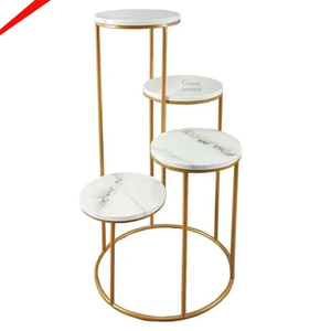 Mesa de Centro Redonda con Acabado Plateado, la Más Vendida del 2026, para Sala de Estar - Product Image 3