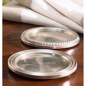 Modern Design <b>Coasters</b> Round Shape Metal <b>Drink</b> <b>Coasters</b> Personalized <b>Coasters</b> for Home & Hotel Tabletop Mats & Pads - Product Image 1