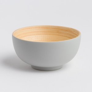 Vente en gros bol en bambou enroulé fait à la main couleur naturelle bols ronds filés pour le dîner et la décoration de la cuisine - Product Image 2