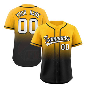 Hot Selling Lightweight Baseball Jersey Customized Logo Printing Breathable Sports Wear Made of Polyester <b>Material</b> - Product Image 6