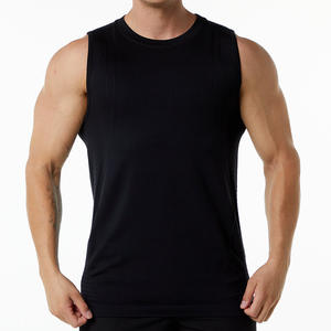 เสื้อกล้ามออกกำลังกายเล่นฟิตเนสสำหรับผู้ชายเสื้อยืดสำหรับวิ่งเล่นฟิตเนสยิมออกแบบได้ตามต้องการ - Product Image 5