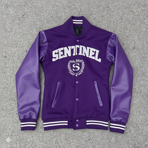 New Fashion Top Quality Embroidered Wool and Silk Men's Jacket with <b>Covered</b> <b>Button</b> Closure versity jackets Lettermen jackets - Product Image 1