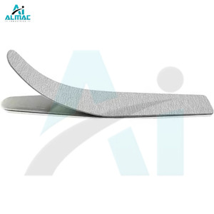 Lima de uñas profesional de acero inoxidable de alta calidad 2025 con Mango antideslizante, herramienta de manicura con logotipo personalizado, fuente de alimentación Manual - Product Image 5