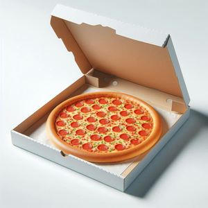 กล่องกระดาษลูกฟูกแบบพิเศษสำหรับเด็กกล่องพับสำหรับซูชิพิซซ่าแบบคลาสสิกทนทานปรับแต่งได้ - Product Image 1