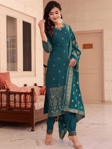 Diseño de moda bordado para mujer, a la moda ropa de fiesta, ropa de oficina étnica Kurtis, vestido informal, trajes de Salwar Premium, venta a granel - Product Image 2